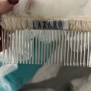 Cathedral veil only worn for ceremony and pictures